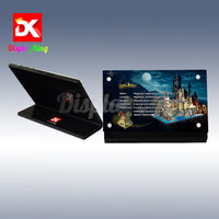 Display King - Acrylic display plaque for Lego Hogwarts Castle and Grounds 76419