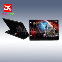 Display King - Acrylic display plaque for Lego Malfoy Manor 76453