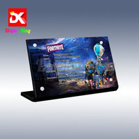 Display King - Acrylic display plaque for LEGO® Battle Bus 77073