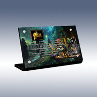 Display King - Acrylic display plaque for LEGO® Ocarina of Time – The Final Battle 77093