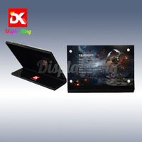 Display King - Acrylic display plaque for Lego Optimus Primal