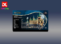 Display King - Acrylic display plaque for Lego Hogwarts Chamber of Secrets 76389