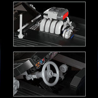 MOULD KING 10028 Doge Charger Car with 1439 Pieces