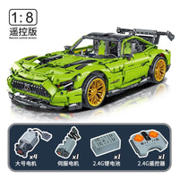FEI FAN F10001 1:8 Benz Green AMG with 2898 pieces