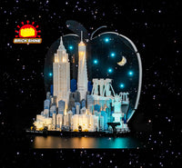 Brick Shine GC Light Kit for LEGO® New York City – The Big Apple 21066