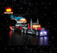 Brick Shine GC Light Kit for LEGO® Flatbed Truck with Helicopter 31146