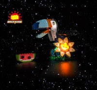 Brick Shine GC Light Kit for LEGO® Wild Animals: Tropical Toucan 31173