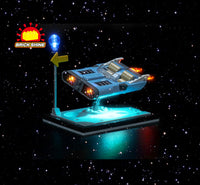 Brick Shine GC Light Kit for LEGO® Flying Moon Car 40789