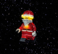 Brick Shine GC Light Kit for LEGO® Up-Scaled Santa Minifigure 40820