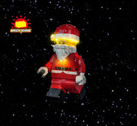 Brick Shine GC Light Kit for LEGO® Up-Scaled Santa Minifigure 40820