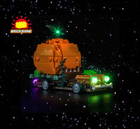 Brick Shine GC Light Kit for LEGO® Jack-O'-Lantern Pickup Truck 40822