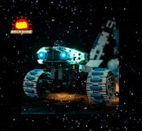 Brick Shine GC Light Kit for LEGO® Lunar Outpost Moon Rover Space Vehicle 42211