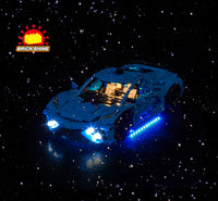 Brick Shine GC Light Kit for LEGO® Chevrolet Corvette Stingray Blue 42217