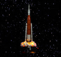 Brick Shine GC Light Kit for LEGO® NASA Artemis Space Launch System Rocket 42221