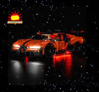 Brick Shine GC Light Kit for LEGO® Bugatti Chiron Pur Sport Hypercar 42222