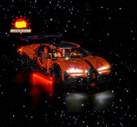 Brick Shine GC Light Kit for LEGO® Bugatti Chiron Pur Sport Hypercar 42222