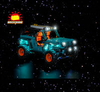 Brick Shine GC Light Kit for LEGO® Jeep Wrangler Rubicon SUV 42227