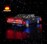Brick Shine GC Light Kit for LEGO® Fast and Furious Dodge Charger R/T Car 42231