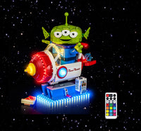 Brick Shine GC Light Kit for LEGO® Alien with Pizza Planet Rocket Ride 43307
