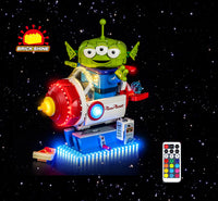 Brick Shine GC Light Kit for LEGO® Alien with Pizza Planet Rocket Ride 43307