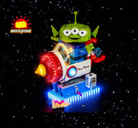 Brick Shine GC Light Kit for LEGO® Alien with Pizza Planet Rocket Ride 43307
