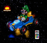 Brick Shine GC Light Kit for LEGO® Mario Kart-Luigi & Mach 8 72050