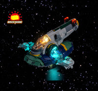 Brick Shine GC Light Kit for LEGO® star wars jango Fett's starship 75433