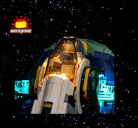 Brick Shine GC Light Kit for LEGO® star wars jango Fett's starship 75433