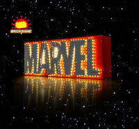 Brick Shine GC Light Kit for LEGO® MARVEL Logo & Minifigures 76313