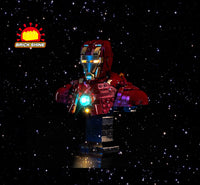 Brick Shine GC Light Kit for LEGO® Iron Man MK4 Bust 76327