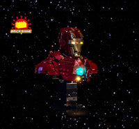 Brick Shine GC Light Kit for LEGO® Iron Man MK4 Bust 76327