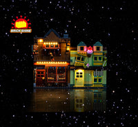 Brick Shine GC Light Kit for LEGO® Quality Quidditch Supplies & Ice Cream Parlour 76452