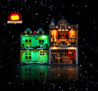 Brick Shine GC Light Kit for LEGO® Quality Quidditch Supplies & Ice Cream Parlour 76452