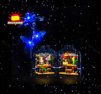 Brick Shine GC Light Kit for LEGO® Black Dahlia Flower 76784