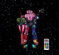 Brick Shine GC Light Kit for LEGO® Mecha Team Leader 77078