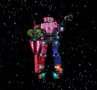 Brick Shine GC Light Kit for LEGO® Mecha Team Leader 77078