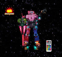 Brick Shine GC Light Kit for LEGO® Mecha Team Leader 77078