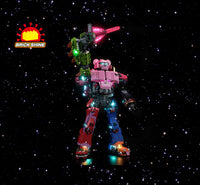 Brick Shine GC Light Kit for LEGO® Mecha Team Leader 77078