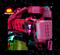 Brick Shine GC Light Kit for LEGO® Mecha Team Leader 77078