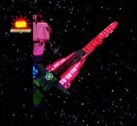 Brick Shine GC Light Kit for LEGO® Mecha Team Leader 77078