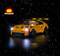 Brick Shine GC Light Kit for LEGO® Porsche 911 GT3 RS Super Car 77239