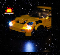 Brick Shine GC Light Kit for LEGO® Porsche 911 GT3 RS Super Car 77239