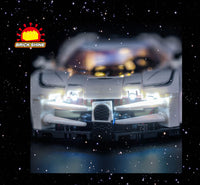 Brick Shine GC Light Kit for LEGO® Bugatti Centodieci Hyper Sports Car 77240