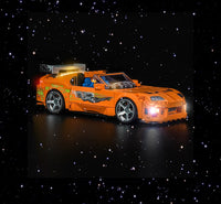 Brick Shine GC Light Kit for LEGO® The Fast and The Furious Toyota Supra MK4 77260