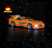 Brick Shine GC Light Kit for LEGO® The Fast and The Furious Toyota Supra MK4 77260