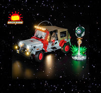 Brick Shine GC Light Kit for LEGO® Jurassic Park Jeep Wrangler 77984