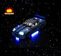 Brick Shine GC Light Kit for LEGO® 2 Fast 2 Furious Nissan Skyline GT-R (R34) Car 42210