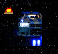 Brick Shine GC Light Kit for LEGO® 2 Fast 2 Furious Nissan Skyline GT-R (R34) Car 42210