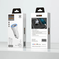 sky Mobigo GO200PDC 38W USB A+C car charger with Type-C to C combo