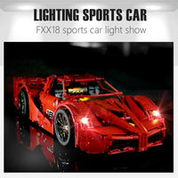 MOULD KING 13085 Ferrari FXX Supercharged V12 with 2172 Pieces